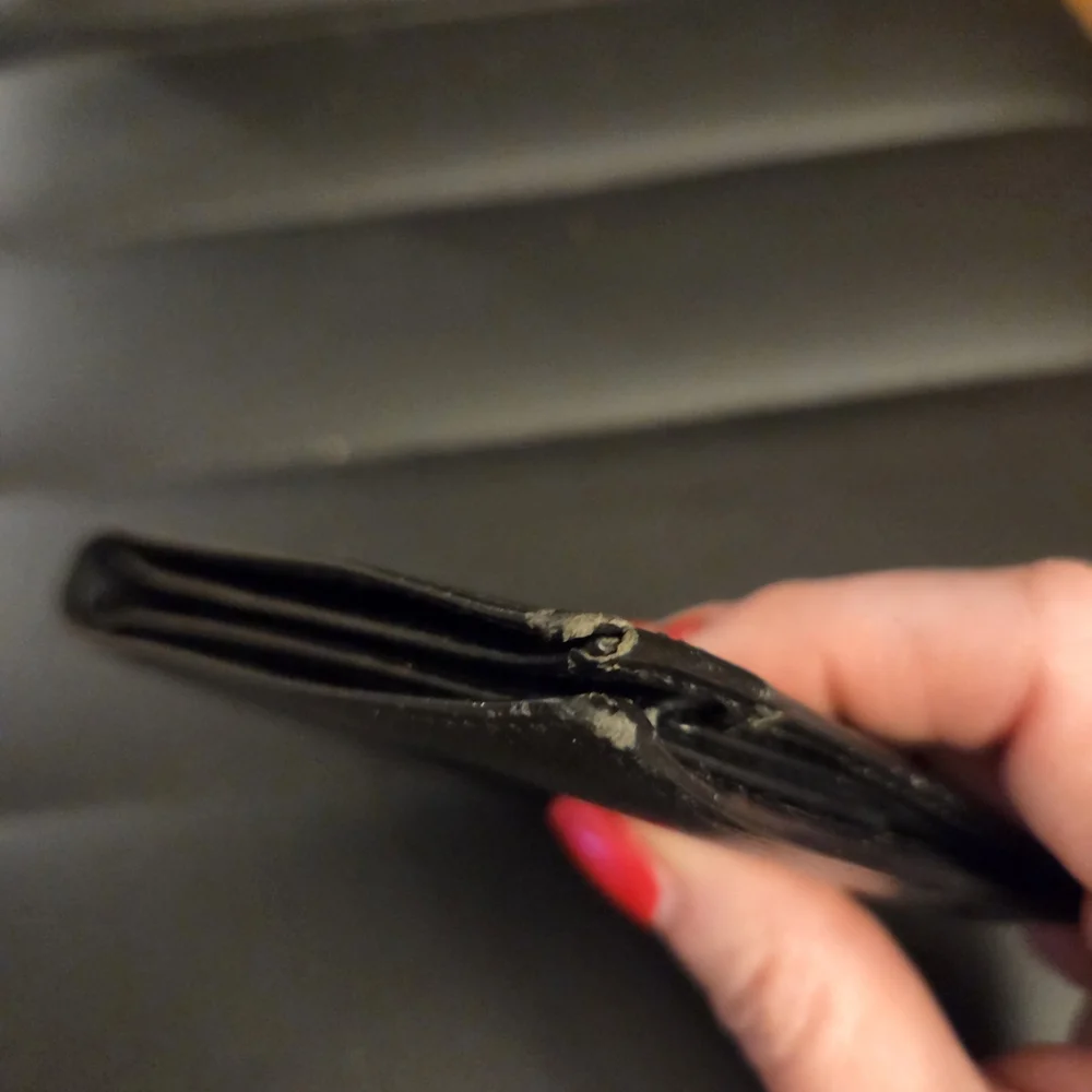 Black Leather Givenchy Gentleman Bifold Wallet